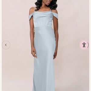 Revelry Convertible Light Blue Gown